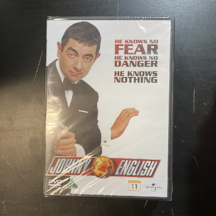 Johnny English DVD (avaamaton) -komedia-