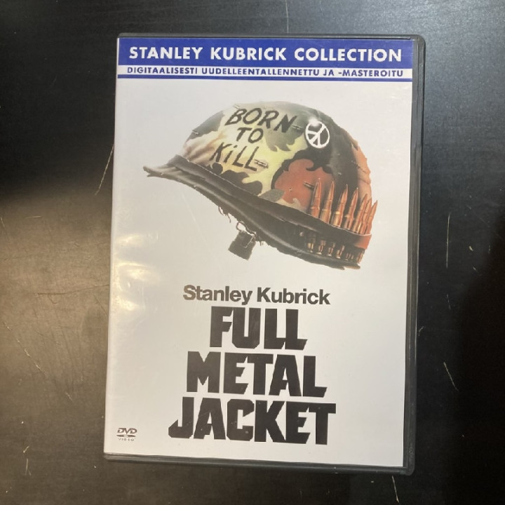 Full Metal Jacket DVD (VG+/M-) -sota/draama-