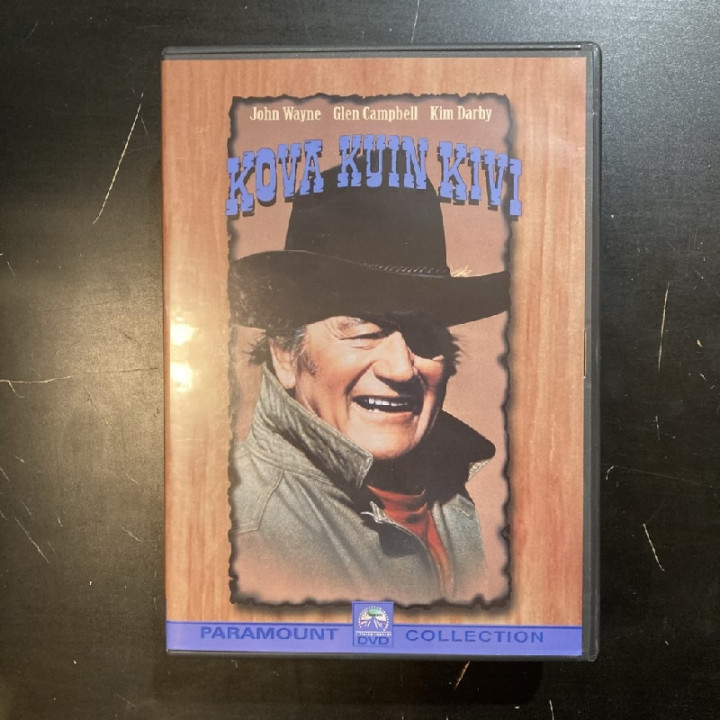 Kova kuin kivi (1969) DVD (VG+/M-) -western-