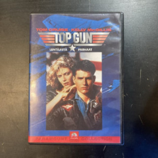 Top Gun DVD (M-/M-) -toiminta/draama-
