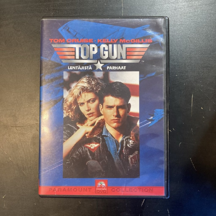 Top Gun DVD (M-/M-) -toiminta/draama-