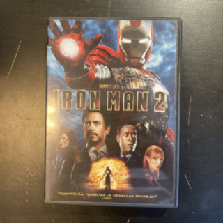 Iron Man 2 DVD (VG+/M-) -toiminta/sci-fi-