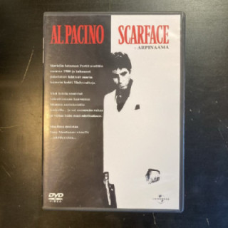 Scarface - Arpinaama DVD (M-/M-) -draama-
