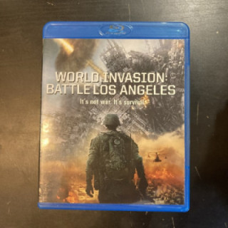 World Invasion - Battle Los Angeles Blu-ray (M-/M-) -toiminta/sci-fi-