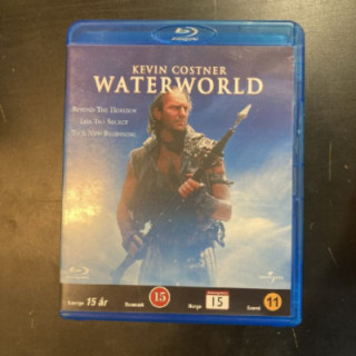 Waterworld Blu-ray (VG+/M-) -seikkailu/sci-fi-