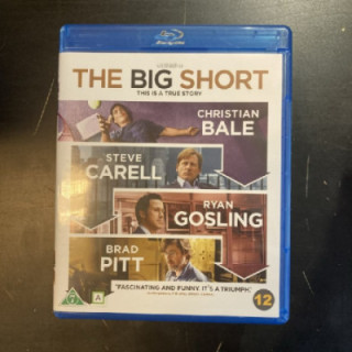 Big Short Blu-ray (M-/M-) -draama/komedia-