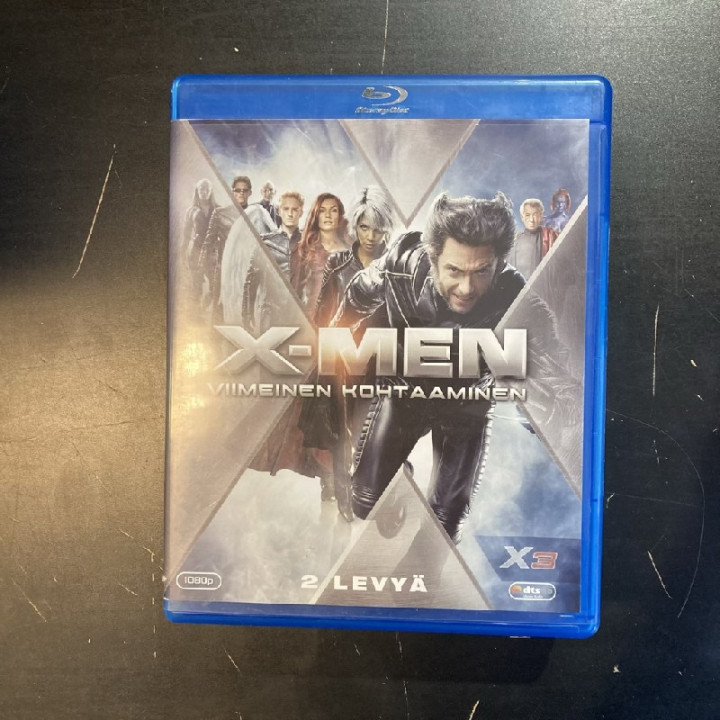 X-Men 3 - viimeinen kohtaaminen Blu-ray (M-/M-) -toiminta/sci-fi-