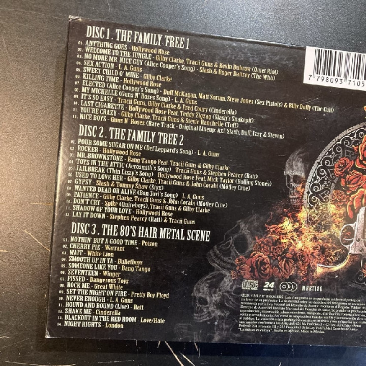 V/A - Many Faces Of Guns N' Roses 3CD (VG+-M-/VG+)