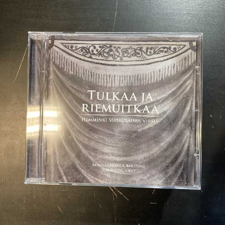 Samuli Takkula & Tom Lustig - Tulkaa ja riemuitkaa (Hemminki Maskulaisen virsiä) CD (M-/M-) -gospel-