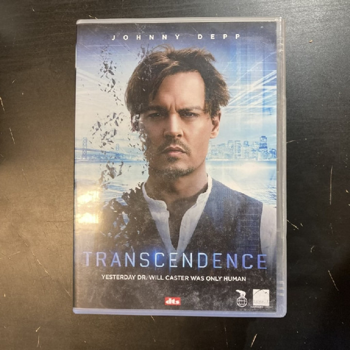 Transcendence DVD (M-/M-) -draama/sci-fi-