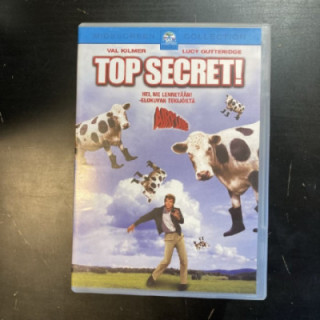 Top Secret! DVD (VG+/M-) -komedia-