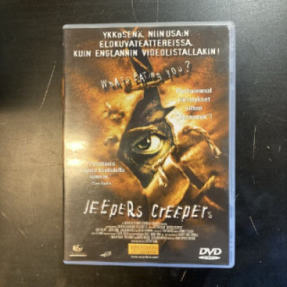 Jeepers Creepers DVD (M-/M-) -kauhu-