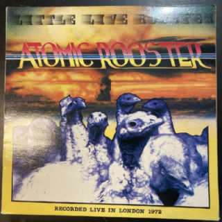 Atomic Rooster - Little Live Rooster LP (VG+/VG+) -prog rock-