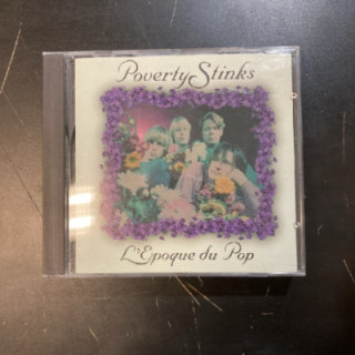 Poverty Stinks - L'Epoque Du Pop CD (VG+/M-) -pop rock-
