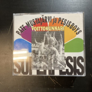 Pate Mustajärvi ja Pesisboys - Voittokunnari CDS (M-/M-) -pop rock-