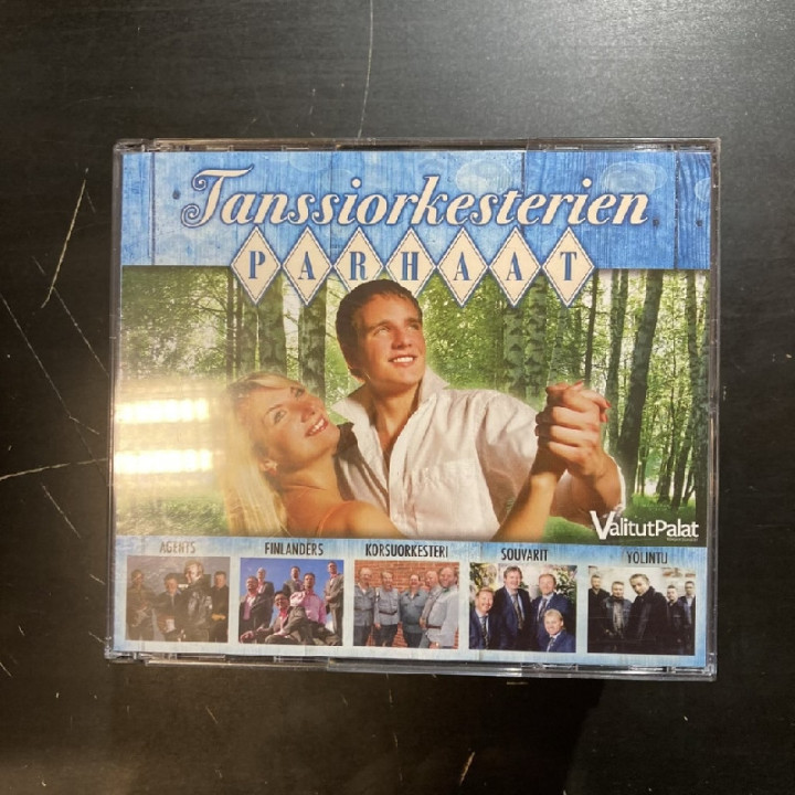 V/A - Tanssiorkesterien parhaat 4CD (VG-M-/VG+)