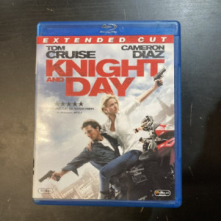 Knight And Day Blu-ray (M-/M-) -toiminta/komedia-