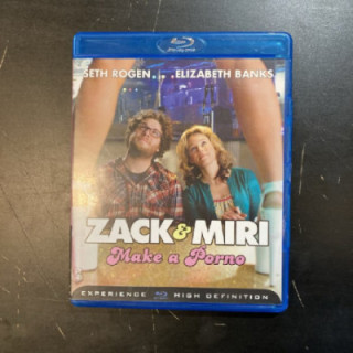 Zack & Miri puuhaa pornoo Blu-ray (M-/M-) -komedia-