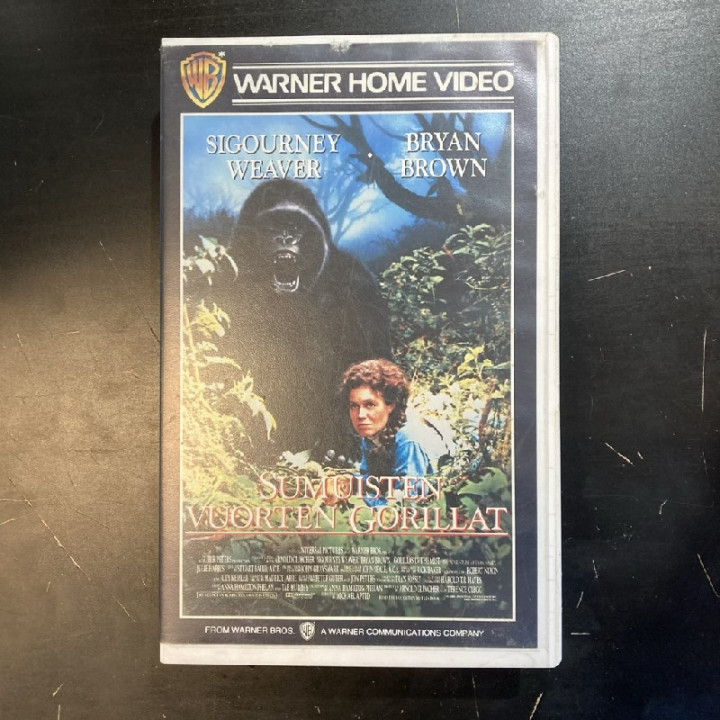 Sumuisten vuorten gorillat VHS (VG+/M-) -draama-