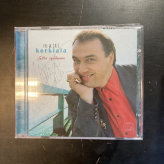 Matti Korkiala - Silta sydämeen (nimikirjoituksella) CD (VG+/M-) -iskelmä-