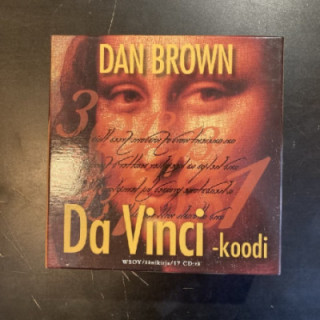 Dan Brown - Da Vinci -koodi ÄÄNIKIRJA (VG+-M-/VG+)