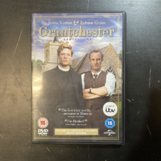 Grantchester - Season 1 2DVD (VG+/M-) -tv-sarja- (ei suomenkielistä tekstitystä)