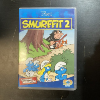 Smurffit 2 DVD (VG+/M-) -animaatio-