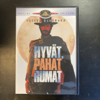 Hyvät, pahat ja rumat (special edition) 2DVD (VG/M-) -western-