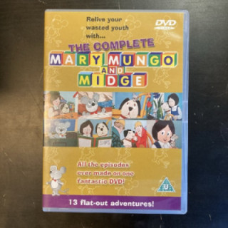 Mary, Mungo And Midge - The Complete Series DVD (M-/M-) -animaatio- (ei suomenkielistä tekstitystä)