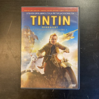 Tintin seikkailut - Yksisarvisen salaisuus DVD (VG+/M-) -animaatio-