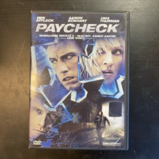 Paycheck DVD (VG+/M-) -toiminta-