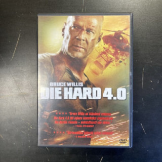 Die Hard 4.0 DVD (M-/M-) -toiminta-