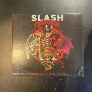 Slash - Apocalyptic Love (deluxe edition) CD+DVD (VG+-M-/VG+) -hard rock-