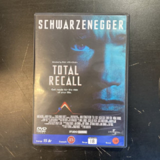 Total Recall - unohda tai kuole DVD (M-/M-) -toiminta/sci-fi-
