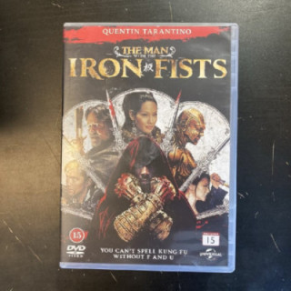 Man With The Iron Fists DVD (VG+/M-) -toiminta-