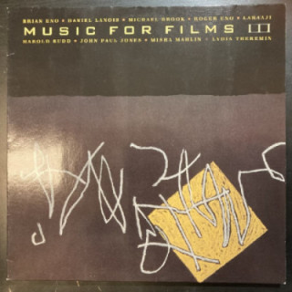 Brian Eno - Music For Films III LP (M-/M-) -ambient-