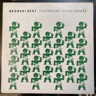Bronski Beat - Truthdare Doubledare LP (VG+-M-/VG+) -synthpop-