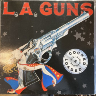 L.A. Guns - Cocked & Loaded LP (VG+/VG+) -hard rock-