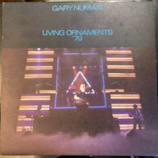 Gary Numan - Living Ornaments '79 LP (VG+-M-/VG+) -synthpop-