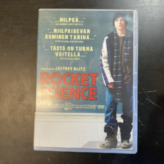 Rocket Science DVD (VG+/M-) -komedia/draama-