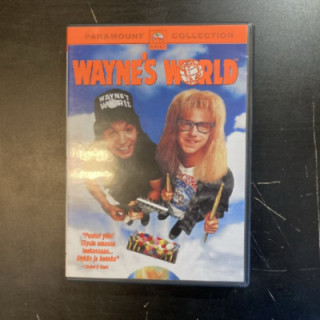 Wayne's World DVD (VG+/M-) -komedia-
