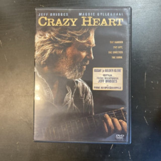 Crazy Heart DVD (VG+/M-) -draama-