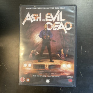 Ash Vs Evil Dead - Kausi 1 2DVD (VG+/M-) -tv-sarja-