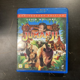 Jumanji (1995) (anniversary edition) Blu-ray (M-/M-) -seikkailu/komedia-