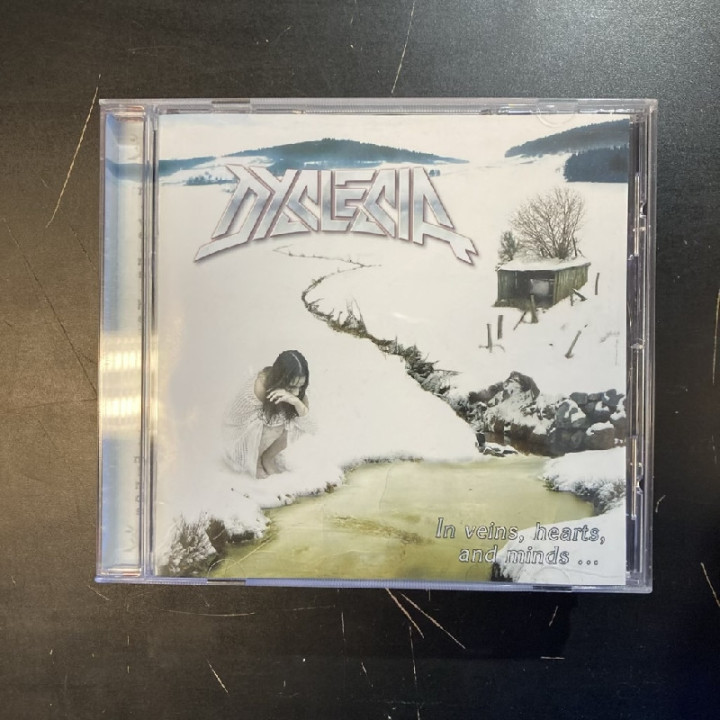 Dyslesia - In Veins, Hearts And Minds CD (M-/M-) -power metal-