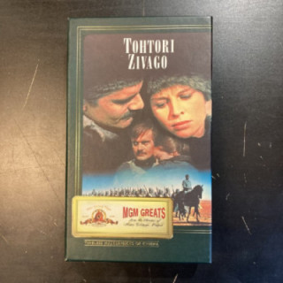 Tohtori Zhivago VHS (VG+/M-) -draama-
