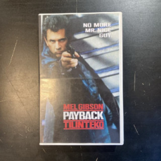Payback - tilinteko VHS (VG+/M-) -toiminta-
