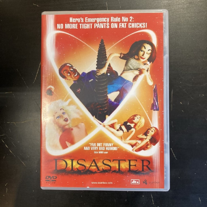 Disaster! DVD (VG+/M-) -komedia/animaatio-