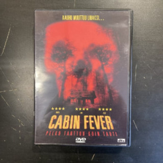Cabin Fever DVD (VG+/VG+) -kauhu-
