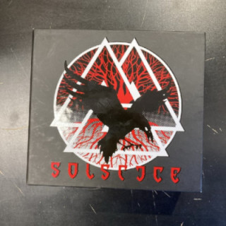 Solstice - Blood Fire Doom (The Sinistral History) 3CD (VG+-M-/VG+) -doom metal-